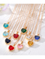 Fashion 1# Green Crystal Love Crystal Faceted Heart Necklace