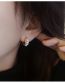 Fashion Ear Buckles - Gold (real Gold Plating) Alloy Set Zirconium Set Pearl Earrings