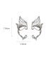 Fashion Silver Metal Butterfly Elf Ear Clip