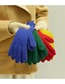 Fashion Yellow (regular) Wool Knit Touch Screen Gloves