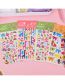 Fashion Animal Collection Paper Cartoon Three-dimensional Bubble Stickers