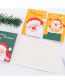 Fashion Santa Claus Paper Christmas Notepad