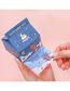 Fashion Magic Starry Sky Paper Cartoon Milk Carton Note Pad