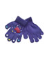 Fashion Blue Spiderman Knit Five Finger Gloves