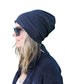 Fashion #6 Peacock Blue Poly Cotton Knitted Beanie