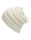 Fashion Camel Rice Solid Color Knitted Beanie
