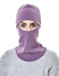 Fashion #2 Gray Polyester Solid Color Beanie One Piece Neckerchief