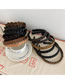 Fashion Single Braid Light Coffee Geometric Artificial Wig Braided Herringbone Headband