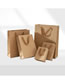 Fashion Leather Color ④ Vertical Section 20 Length * 28 Height * 10 Side Width Vertical Kraft Paper Bag