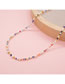 Fashion 5# Colorful Rice Bead Beaded Necklace