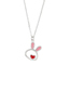 Fashion Rabbit Heart Necklace (platinum Gold) Pure Copper Geometric Heart Rabbit Necklace