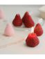 Fashion 1 Large Red Strawberry (strawberry Flavor) Geometric Strawberry Scented Candle