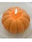 Fashion Orange Geometric Pumpkin Scented Candle