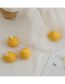 Fashion Lying Lemon Yellow (lemon Fragrance) Geometric Lemon Scented Candle