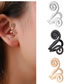Fashion Silver Alloy Geometric Ear Clip
