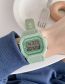 Fashion Cherry Square Watch Multifunctional Silicone Watch (charged)
