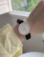 Fashion Grey Round Digital Meter Ribbon Watch (charged)