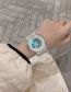 Fashion Gray Blue Unicorn Luminous Electronic Watch (charged)