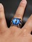 Fashion Blue Demon Claw Demon Eye Ring