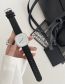 Fashion Khaki Metal Square Dial Watch (with Electronics)