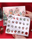 Fashion Photo Color Christmas Calendar Diy Beaded Kids Bracelet Set Blind Box