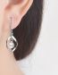 Fashion Platinum Plated Copper Copper Twisted Pearl Tassel Earrings