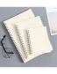Fashion B5pp Coil Book (blank) Frosted Rollover Mesh Coil Book