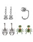Fashion #2 Scorpion Alloy Diamond Scorpion Earrings