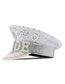 Fashion 2# Leather And Diamond Flat Beanie Hat
