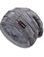 Fashion Single Hat Gray Acrylic Knit Patch Beanie