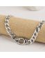 Fashion 14# Metal Geometric Chain Necklace