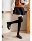 Fashion Terry Coffee Knee Socks Cotton Knit Terry Over The Knee Socks