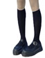 Fashion Black Calf Socks Velvet Solid Calf Socks