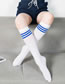 Fashion Royal Blue Socks Velvet Solid Socks