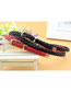Fashion Fluorescent Yellow 150cm Thin Woven Faux-leather Belt