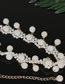 Fashion Rice White [28 Bayberry Balls Pearl Beaded Braided Waist Chain