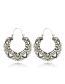 Fashion 6# Alloy Geometric Hollow Carved Earrings