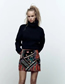 Fashion Color Polyester Print Embroidered Skirt