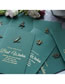 Fashion Iljimae Paper Metal Folding Foil Stamping Greeting Card