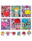 Fashion Sq Valentine's Day 6-piece Set Children's Cartoon Heart Diy Emoticon Stickers