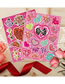 Fashion Love Ohc-093 Love Flowers Bronzing Stickers