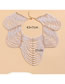 Fashion White Pearl Beaded Woven Layered Body Chain