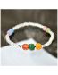 Fashion Color Crystal Colorful Popped Beaded Bracelet