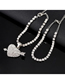 Fashion Gold Alloy Diamond Claw Chain Love Anklet