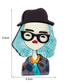 Fashion Figure Cartoon Abstract Character Brooch