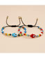 Fashion 6# Geometric Cord And Beads Bracelet