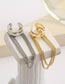 Fashion Silver Metal Chain Tassel Ear Cuff Earrings
