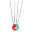 Fashion Tai Chi Eight Diagrams Stainless Steel Wax Rope Necklace Alloy Tai Chi Magnetic Double Layer Necklace  Metal