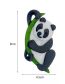 Fashion Panda Acrylic Panda Brooch  Acrylic