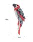 Fashion Parrot Cartoon 3d Acrylic Parrot Brooch  Acrylic
